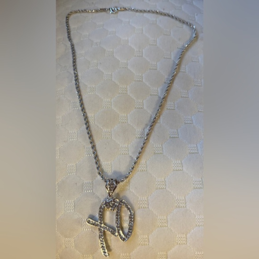 Silver XO Necklace